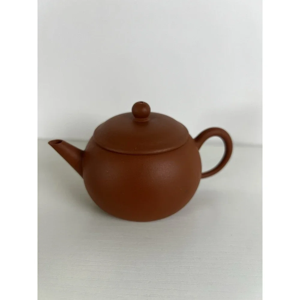 Vintage Yixing Zisha Teapot Set 8pc Gongfu w/ Cha Hai & 6‎ Teacups
